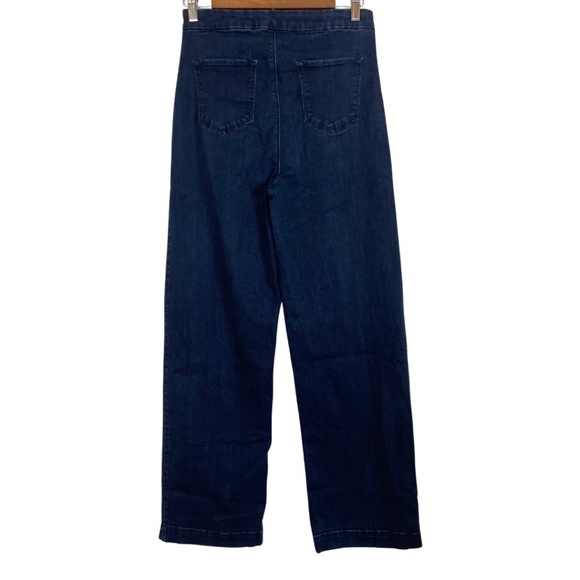 ❌SOLD Vintage Y2K 90s High Waisted Boho Wide Leg Trouser Jeans by The Limited 10 - Picture 7 of 7